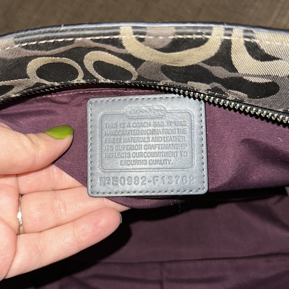 Coach gallery optic tote - Picture 12 of 16